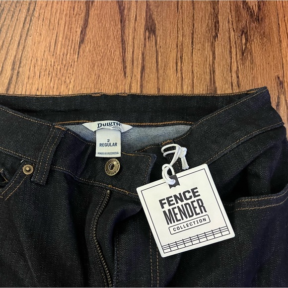 Duluth Trading Co. Double Flex Fence Mender Flare Leg Jeans - Picture 2 of 4